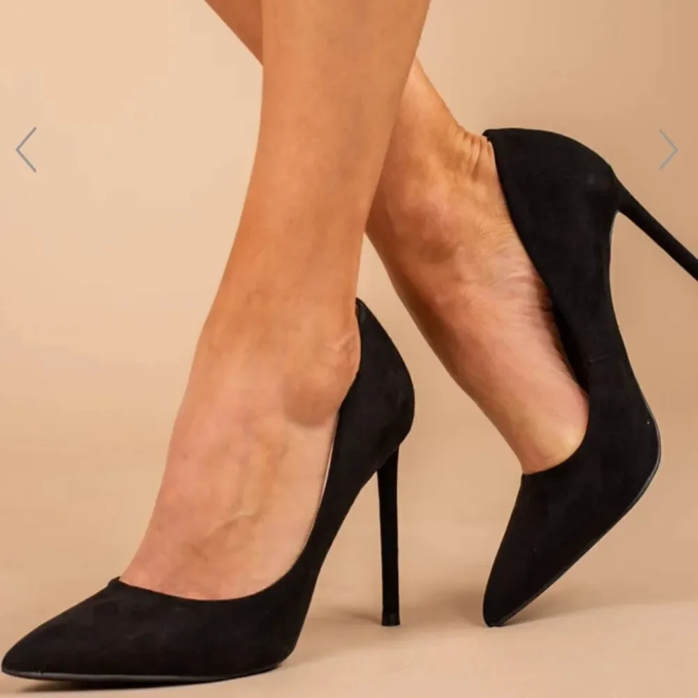 BRAND NEW ROUGE HELUIM POINTED TOE HIGH HEEL STILETTOS WOMEN